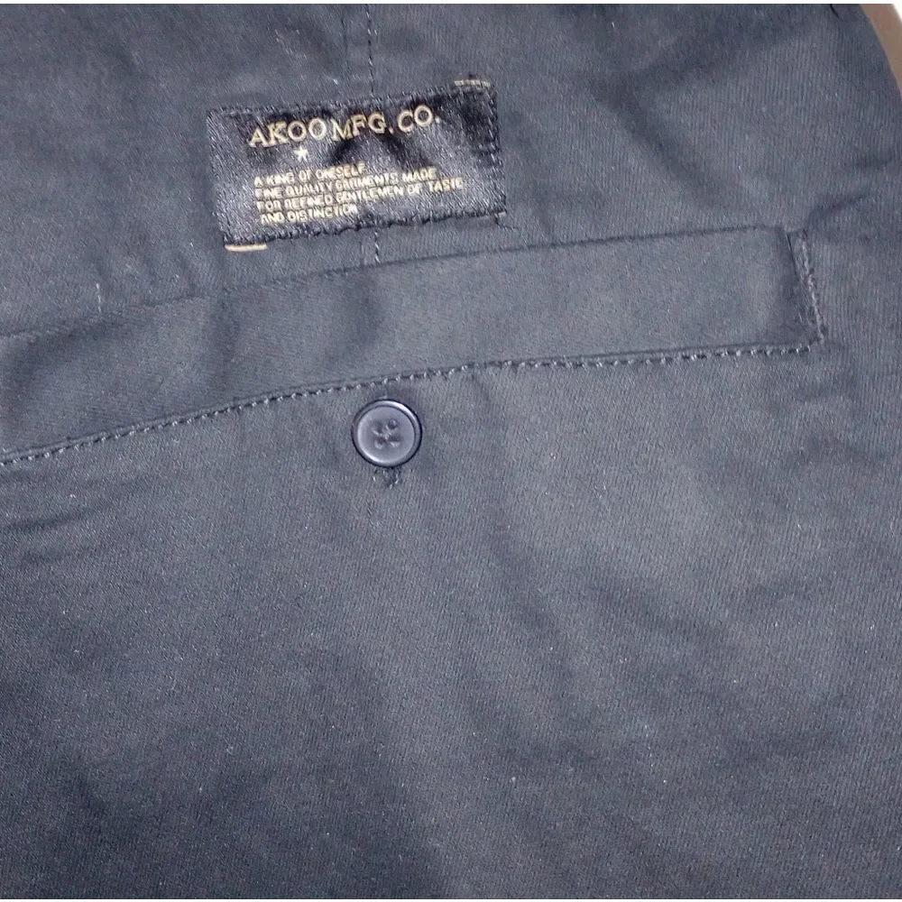 🆕🩳Akoo Kilamanjaro Shorts, Blk, Sz 36